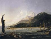 unknow artist A View of Matavai Bay,Tahiti painting